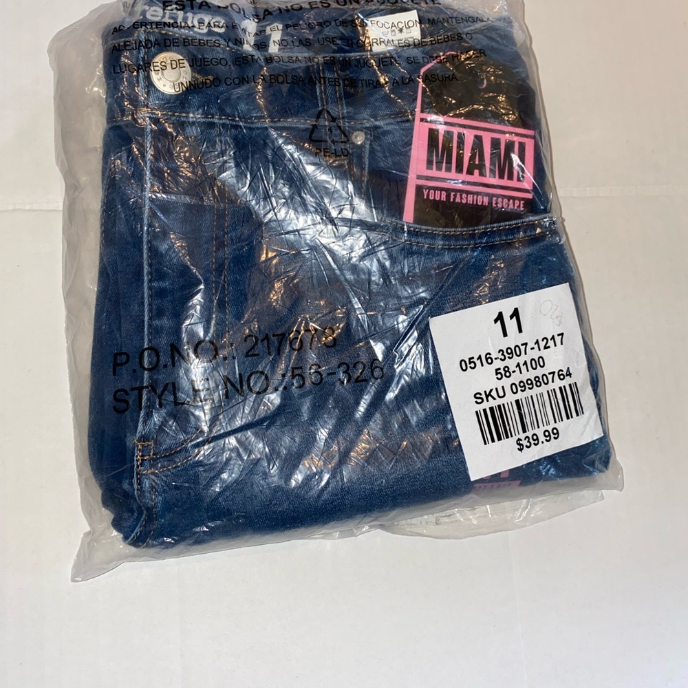 NWT $39.99 Miami SZ 11 High Rise Super Skinny - Picture 14 of 14